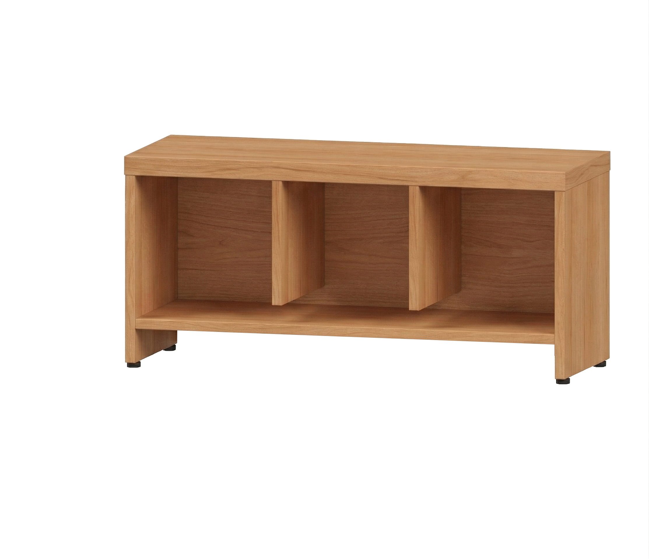 Garderobenbank | 3 Fächer -  Basic | 92 x 43 x 33 cm