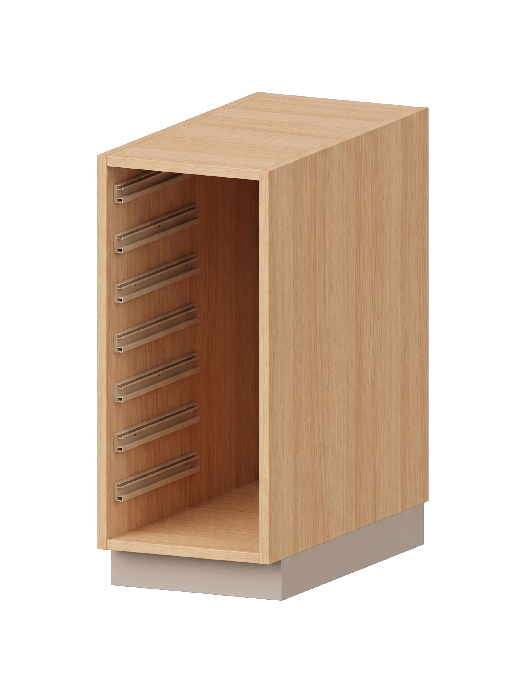 Modul für Wickelanlage | für Gratnells Kunststoffboxen | 36 x 84 x 70 cm