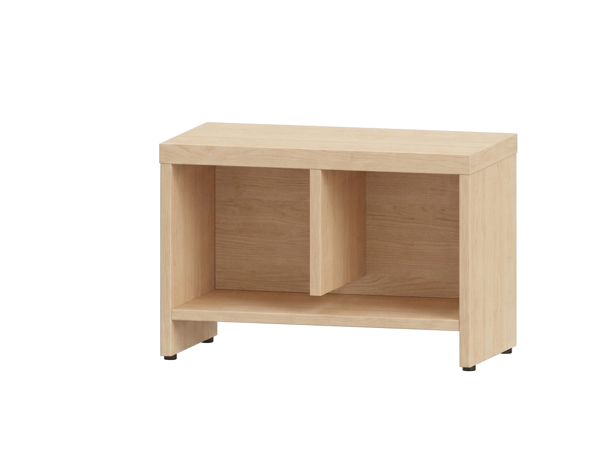 Garderobenbank | 2 Fächer -  Basic | 62 x 43 x 33 cm